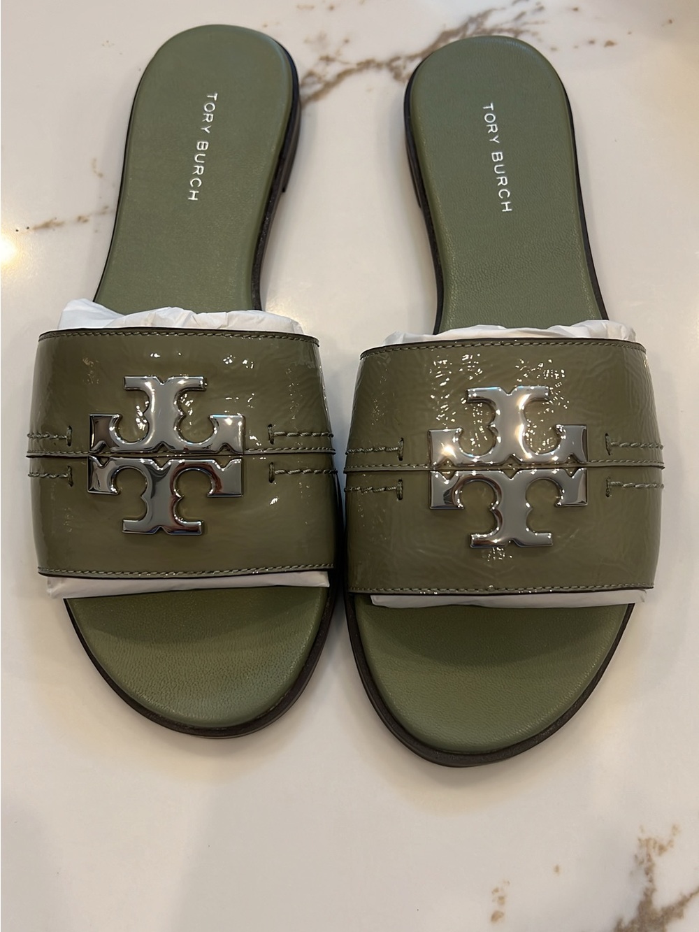 Tory Burch Everly Slide Light Jade 300